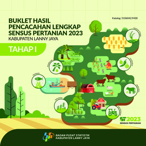 Buklet Hasil Pencacahan Lengkap Sensus Pertanian 2023 - Tahap I Kabupaten Lanny Jaya